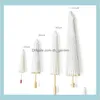 Household Sundries Home Garden Bridal Parasols White Paper Chinese Mini Craft Umbrella 4 Diameter 20 30 40 60Cm Wedding Umbrellas For