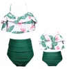 11 Styles Mommy and me Two-Pieces swimsuit Mother Daughter Swimwear Bikini Summer Family Matching Outfits Parent-child beachwear M3432