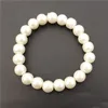 2 Pcs/set Children Kids Pearl Beads Bracelet Handmade Colorful Glass Pearls Strand Wristband Jewelry For Girls