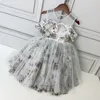 高品質の赤ちゃんガールドレス夏の子供女の子レースプリンセスドレスファッション高級子供ウェディングボールガウン