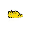 Süße günstige kleine Tiger-Legierungs-Brosche kleine Tiger-Squating-Reiben-Back liegend Cartoon-Mode-Abzeichen Schmuck