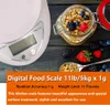 Balança Digital de Alimentos 5000g/1g Medidas Multifuncionais em Gramas e Onças Acessórios de cozinha