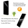 MP4-Player Sport MP3-Player mit Lautsprecher Touchscreen Hi Fi Radio FM Mini USB-Lekteur HiFi-Musik Tragbare Metall Walkman 2021
