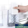 Suction Base Bristle Brush Water Bottle Cleaning Brush For Red Wine Glass And More Bar Kitchen Sink Gray Household Tools Factory price expert design Quality Latest