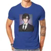 T-shirts pour hommes Jumin col rond t-shirt Mystic Messenger MC Otome jeu tissu classique t-shirt hommes vêtements Design surdimensionné