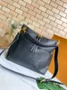 High Quality Fashion Classic Bags All-match Onthego Medium Tote Women Handbags By The Pool Pattern black Shoulder Bag #5522