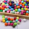 Soothers Silicone Beads Grade Round 9mm 12mm 15mm 19mm Baby Teething Toys DIY Pendant Necklace Silicone Teeth 2007 Y2