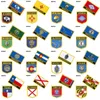 U.S.A Pennsylvania Utah New Jersey Nationalflagge Bestickte Eisen auf Patches für Kleidung Metallabzeichen DIY Säge auf Patches
