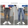 Tfetters Jeans Mannen Koreaanse straat stijl vallende wijde been losse medio rechte broek trend heren merk 210716
