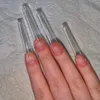 False Nails Non C-Cruve XXL длинные акриловые чашки для ногтей гроб прямой маникюр