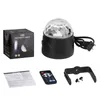 Laser Disco Lighting RGB 6W Stage Lamp Sound Activated Rotating DJ Ball Projector Night Light for Party KTV Birthdat Decor