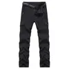 Pantalon d'extérieur léger randonnée hommes été séchage rapide sport pantalon respirant escalade pêche étanche 4XL