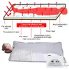 Top-selling 2 Zone FAR INFRARED BODY SLIMMING Sauna Blanket heating therapy Slim Bag SPA WEIGHT LOSS detox machine