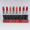 Matte Lipstick Color Box 3g PRAWDZIWE ALUMINIOWE Rury Naturalne Wodoodporne Shimmer Satynowe Pomadki Makijaż Najwyższej Jakości Długotrwałe Kremowe Creamsheen Pomadki Kosmetyki