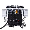 US Plug 2020 Hot Product 6 w 1 Próżnia Laserowa Częstotliwość radiowa RF 40K Cavi Lipo Odchudzanie Maszyna do Liposukcji Ultradźwiękowa Do Spa