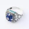 Sterling Silver Movie The Vampire Diaries Caroline Forbes Ring Klaus Daylight Elena Sunshine Lapis Tyler Cluster Rings258g