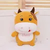 35 cm di mucche peluche giocattoli carini animali di peluche di alta qualità bambole morbide decorazioni per la casa per bambini regali di compleanno giocattolo