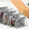 Storage Bags Dustproof Hanging Bag Transparent Case Wardrobe Closet Finishing Protective Cover PVC Waterproof Purse Handbag Organizer