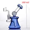 Wasserhaare Set Tipps Mini Bongs Wasserrohr Tragbare Haken Ölbrenner Glas Bubbler