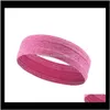 Skid Elastic Sil Sweatband Quick Dry Hair Bands Sweat Absorbing Running Yoga Gym Head Band Sports Headbands Fyuiy 34Rgl