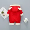 Baby Rompers Winter Fashion Infant Clothing Born Chinese Traditional TangSuit Princess First Birthday Gifts For Girls 210529