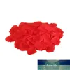 Dekoracyjne kwiaty wieńce 100 sztuk / paczka sztuczna róża płatki jedwabny kwiat konfetti wystrój dla nowożeńców wesele dekoracji DIY Cena fabryczna Ekspert Projekt