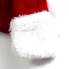 Vêtements pour chiens Chapeau de chat pour animaux de compagnie Écharpe rouge Costume de vacances de Noël Ensemble de vêtements pour petits animaux