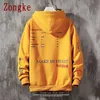 Erkek Hoodies Sweatshirts Zongke Çin Elemanları Harajuku Hoodie Erkekler Erkekler HOODIES HIT HOP Erkek Sweatshirt Japon Sokak Giyseni M-5XL 020723H