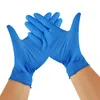 Gants jetables gants nitrile en caoutchouc imperméable letex ambidextre pour la cuisine / maison / propre / tatouage de travail de travail