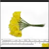 Decorative Wreaths Festive Supplies Home Garden Drop Delivery 840 PcsLot Artificial Mini Flowers Head Handmade Pe Foam Calla Li6185721