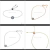 Other Bracelets Drop Delivery 2021 Shijia Classic Romantic Devils Eye Bracelet Diamond Jewelry Ipqnr