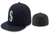 2021 Mariners S Letter Baseball Caps Stickerei für Frauen Männer Gorras Bones Hip Pop Fashion -Anpassungshüte