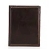 Kaarthouders Hoge kwaliteit Echte lederen mannen Paspoort Cover Travel Slim Mens Case Business Retro Women Credit ID Holder Wallet