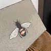 Bolsa de mão impressa noite Bee Bee Wallet Designer Bolsas embreagem Sacos Carteiras Para As Mulheres Homens e Mulheres Bolsa de Couro Luxo