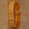 Bracelet 4pcs 24k Bracles éthiopiens dubaï à la mode pour womenarab bracelet de couleur africaine en or