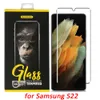 Proteggi schermo per telefono in vetro temperato a copertura totale per Samsung Galaxy S22 Plus S22Plus Sblocco con impronta digitale altamente trasparente con confezione al dettaglio