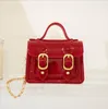 HBP mini PVC women bag handbag tote red