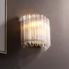 Wall Lamps Post Modern E14 Crystal Glass Bar Living Room Bedroom Luxury Sconce Lights El Corridor American Deco Fixtures