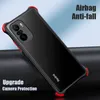 Étuis de téléphone antichoc pour Xiaomi Redmi Note 10Pro 9Pro 10S 9S POCO X3 NFC 10T Protection d'objectif couvercle transparent