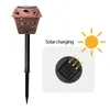 Lawn Lamps Solar Light Decoration Garden Hollow Lamp Outdoor Soalr Lights Pathway Waterproof Led