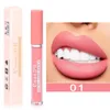 CMAADU ماتي السائل الشفاه لمعان 10 ألوان أحمر الشفاه مؤسسة ماكياج غير عصا كأس lipgloss طويلة الأمد ماكويلاج كيت