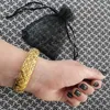 Wando luxo 24k cor ouro etíope jóias pulseiras para as mulheres Dubai Ramadan Banglesbracelet Africano / Árabe Weeding Jóias Presente Q0719