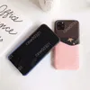 Fashion designer phone cases for iPhone 13 12 pro max 12pro 11 11pro 11promax XR XS 7 8 Plus black leather protection shell with c4103998