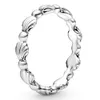 Originele Sparkling Kralen Seashell Met Crystal Ring 925 Sterling Zilveren Voor Vrouwen Verjaardag Europa Gift Diy Sieraden7335102