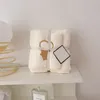 Cute Letters Cartoon Pattern Towel 2 Piece Sets Soft Pure Cotton Face Bath Towels Absorbent For Child Adult