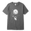 Xin Yi男性Tシャツ高品質100％コットン面白い宇宙人デザイン印刷カジュアル半袖クールルーズTシャツ男性TシャツY0809