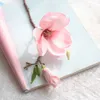 JAROWN Magnolia artificiale Ramo di fiori di seta Fiore finto Fleur Artificielle Flores Disporre la tavola Decorazioni di nozze Accessorio per feste Y0630
