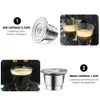 ICAFILASFOR NESPRESSO L'ELLER BARISTA MASKIN REAUSABLE FILTER FÖR NESPRESSO KAFFE CAPSULES CREMA COFFIPILLABLE BASKE 210712