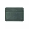 DHL50pcs Card Holders Men Retro Cowhide Leather Hand Manual Short Min Wallet Mix Color