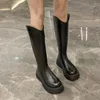 Boots Riding 2022 Women Shoes Thick Heels Knee High Zipper Lady Long Autumn Winter Ytmtloy Round Toe Botines De Mujer Sexy